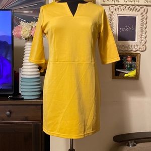 NWOT TWINTH WOMEN ABOUT KNEE MINI DRESS SIZE L